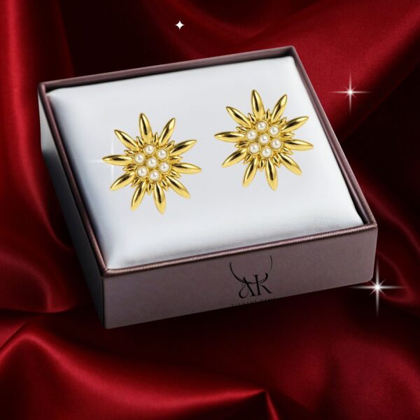 "Celestial Blooms" earrings - Image 2