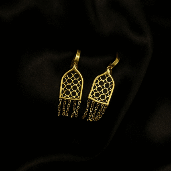 Geometric Glamour earring