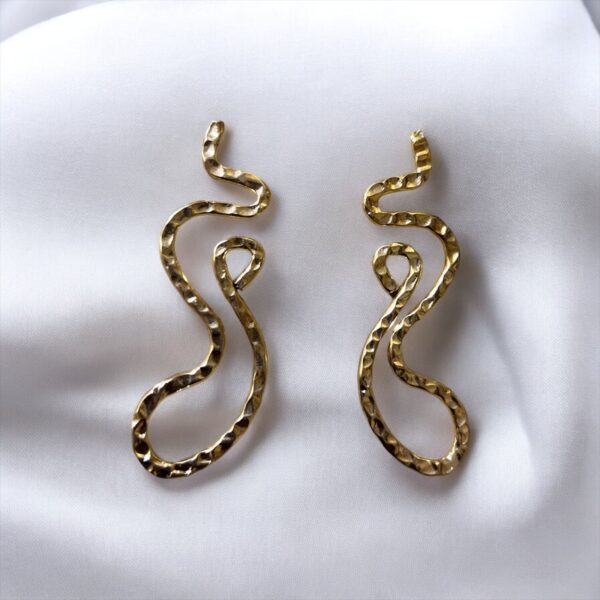 DAZZLING DRAPE Earrings - Image 2