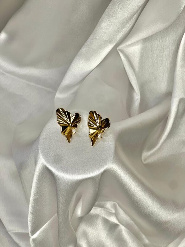 "Golden Leaves" earrings - Image 2