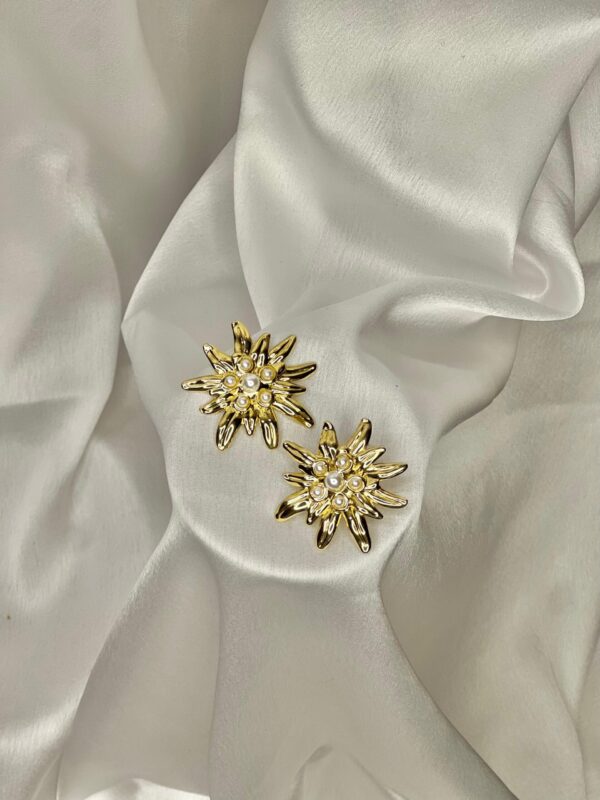 "Celestial Blooms" earrings - Image 4