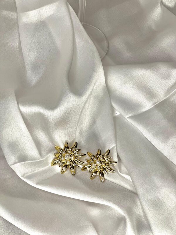 "Celestial Blooms" earrings - Image 3