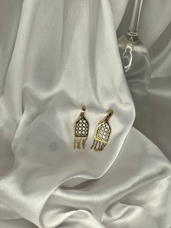Geometric Glamour earring - Image 2