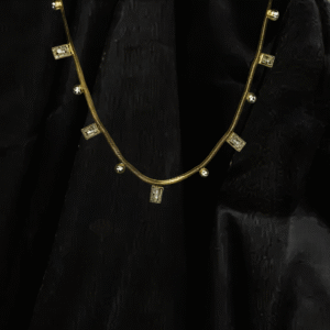 "Golden Threads" pendant