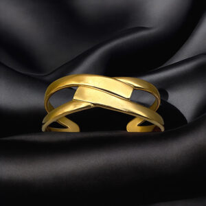 Golden Grace Crossover Bracelet