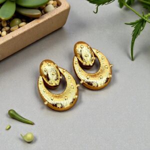 Golden Doorknockers errings for women