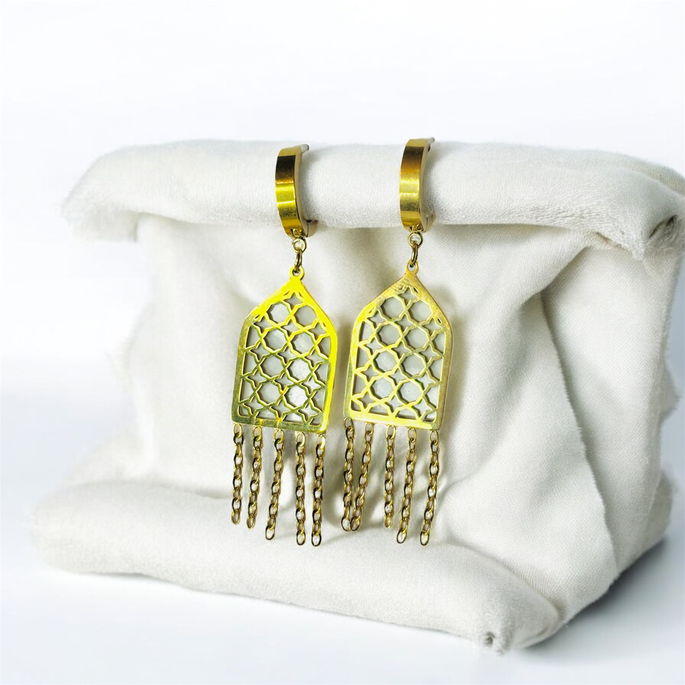 Geometric Glamour earring
