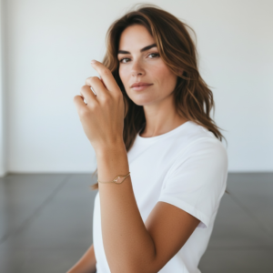 Duo Delight Bracelet for women , anti tarnish, water resistant , stain less steel, best gift for women ,