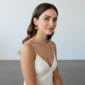 Geometric Hoop Earrings